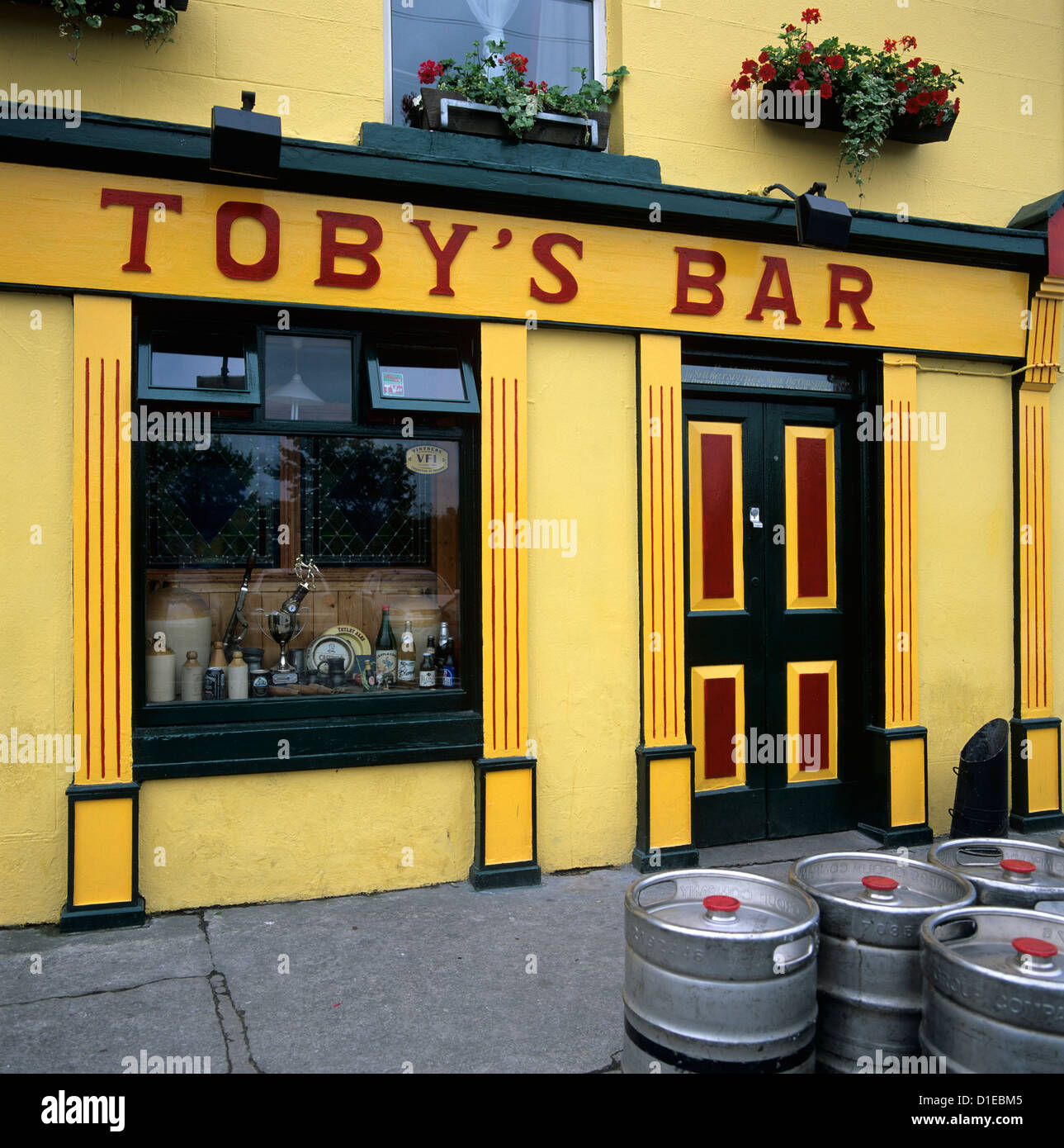 Typisch irischen Pub, Westport, County Mayo, Connacht, Republik von Irland, Europa Stockfoto