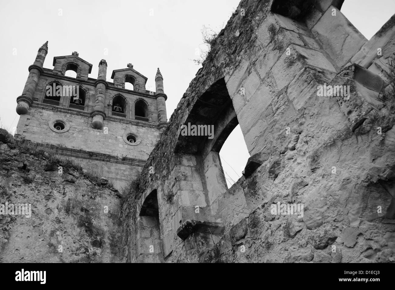 Iglesia Hija del Fuero, San Vicente De La Barquera, Santander, Kantabrien, Spanien Stockfoto