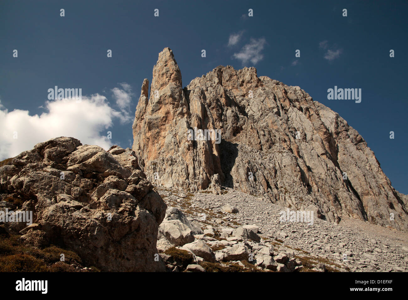 Picos de Europa, Kantabrien, Spanien, Europa, Gebirge, Potes, Fuentede, Stockfoto