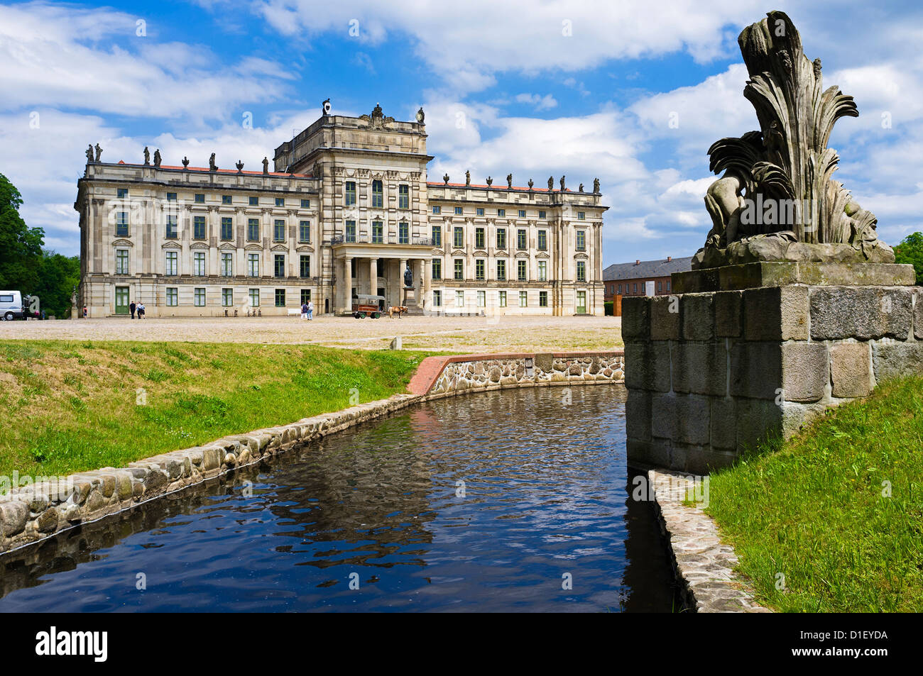 Schloss Ludwigslust, Mecklenburg-Vorpommern, Deutschland Stockfoto