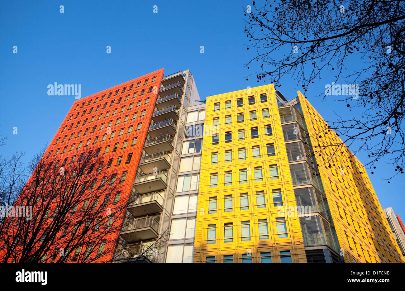 Central Saint Giles Entwicklung, St. Giles High Street, Central London, England, UK Stockfoto