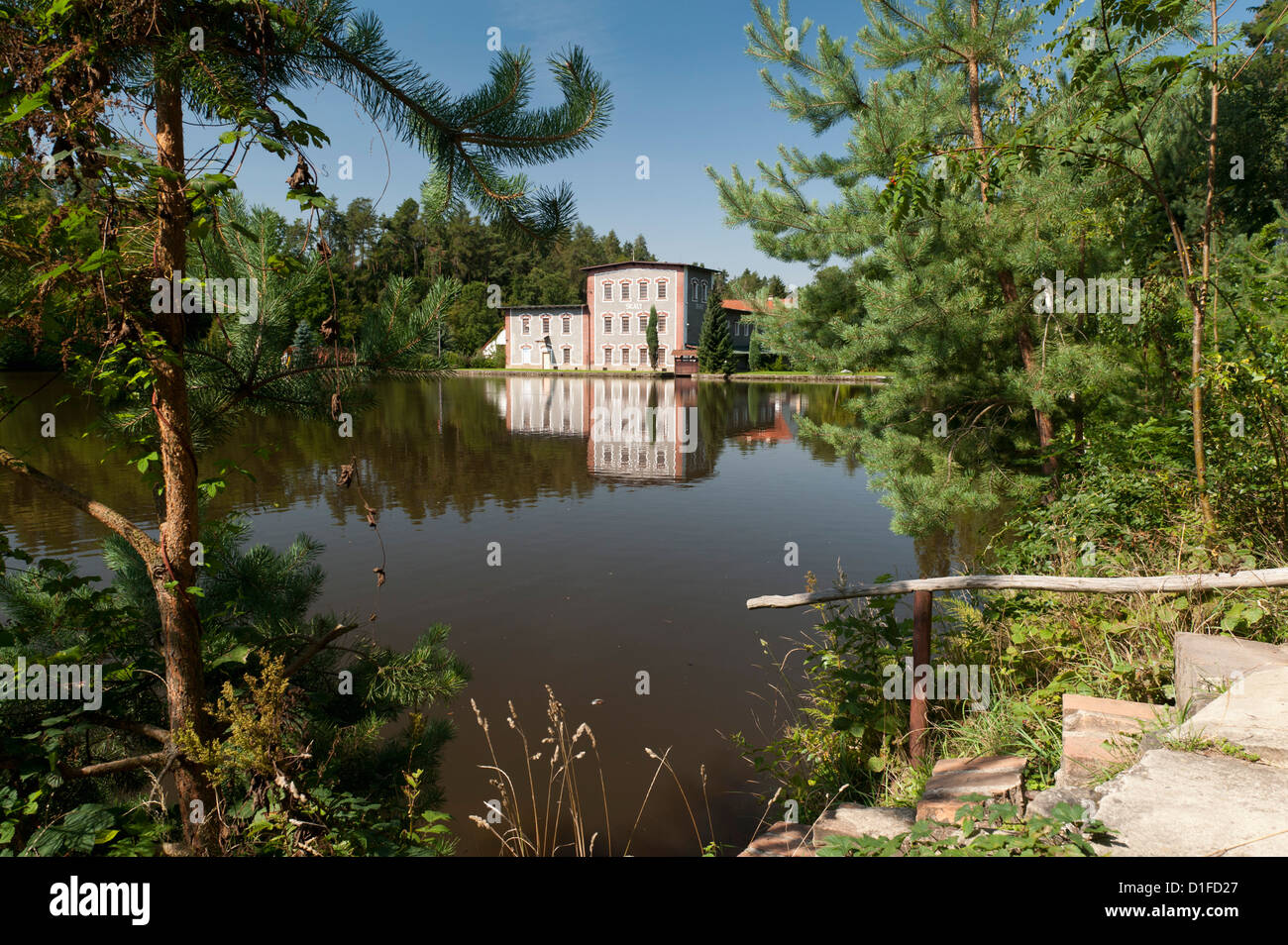 Skaly Mill in Teich, Slatinany, Pardubicko, Tschechische Republik, Europa Stockfoto