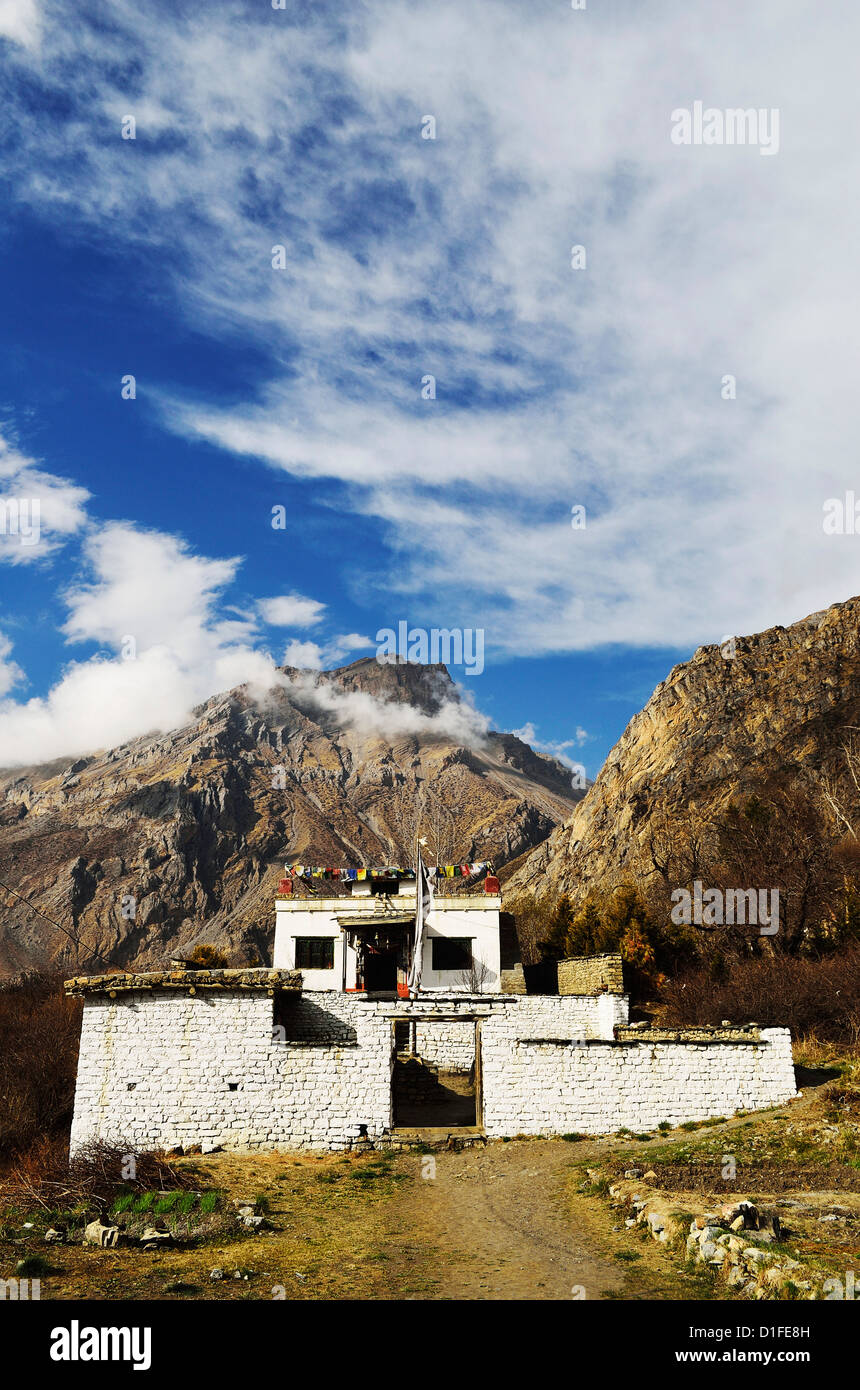 Muktinath Tempel, Muktinath, Annapurna Conservation Area, Mustang District, Dhawalagiri, Western Region (Pashchimanchal), Nepal Stockfoto