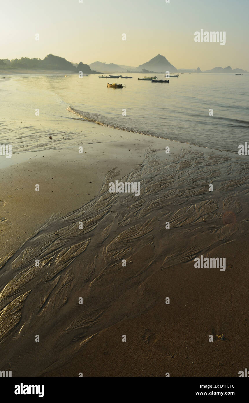 Kuta Beach, Kuta, Lombok, Indonesien, Südostasien, Asien Stockfoto