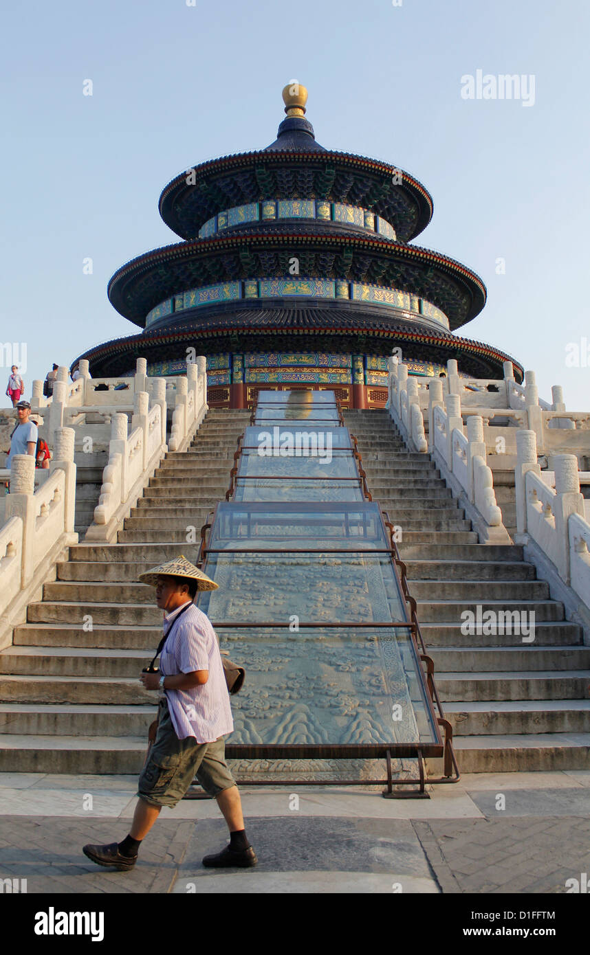 Der Tempel des Himmels, buchstäblich der Altar des Himmels in Beijing-China Stockfoto