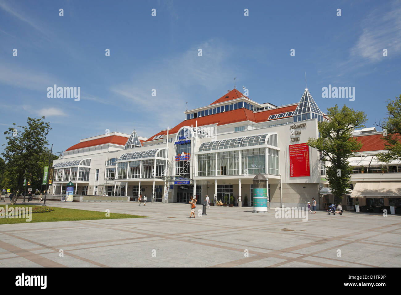 Dom Zdrojowy (Kurhaus), Sopot, Polen Stockfoto