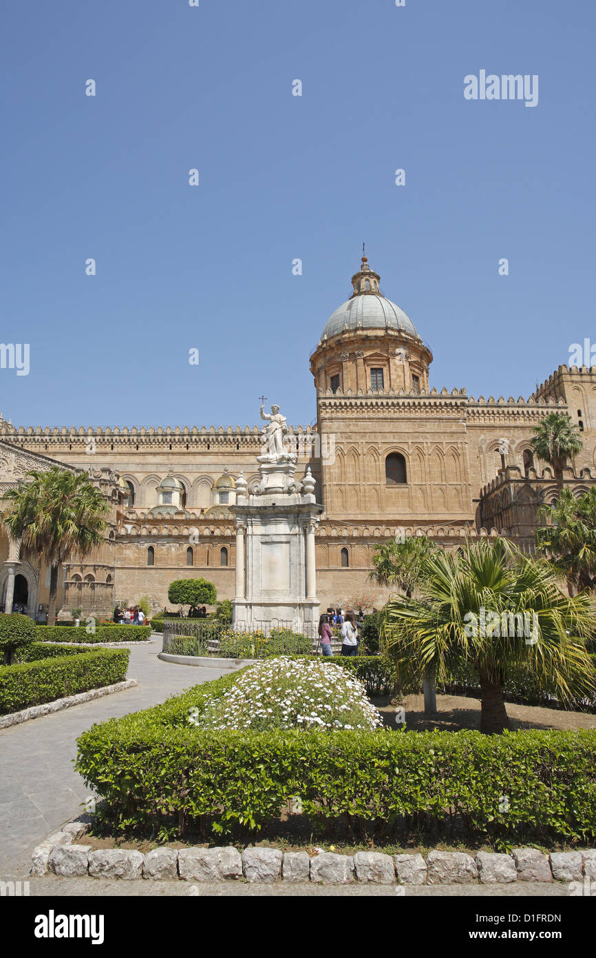 Die Kathedrale von Palermo, Palermo, Italien Stockfoto
