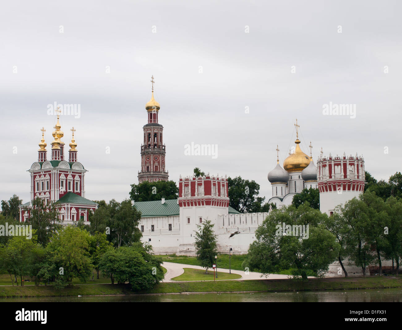 Nowodewitschi-Kloster, Moskau-Russland Stockfoto