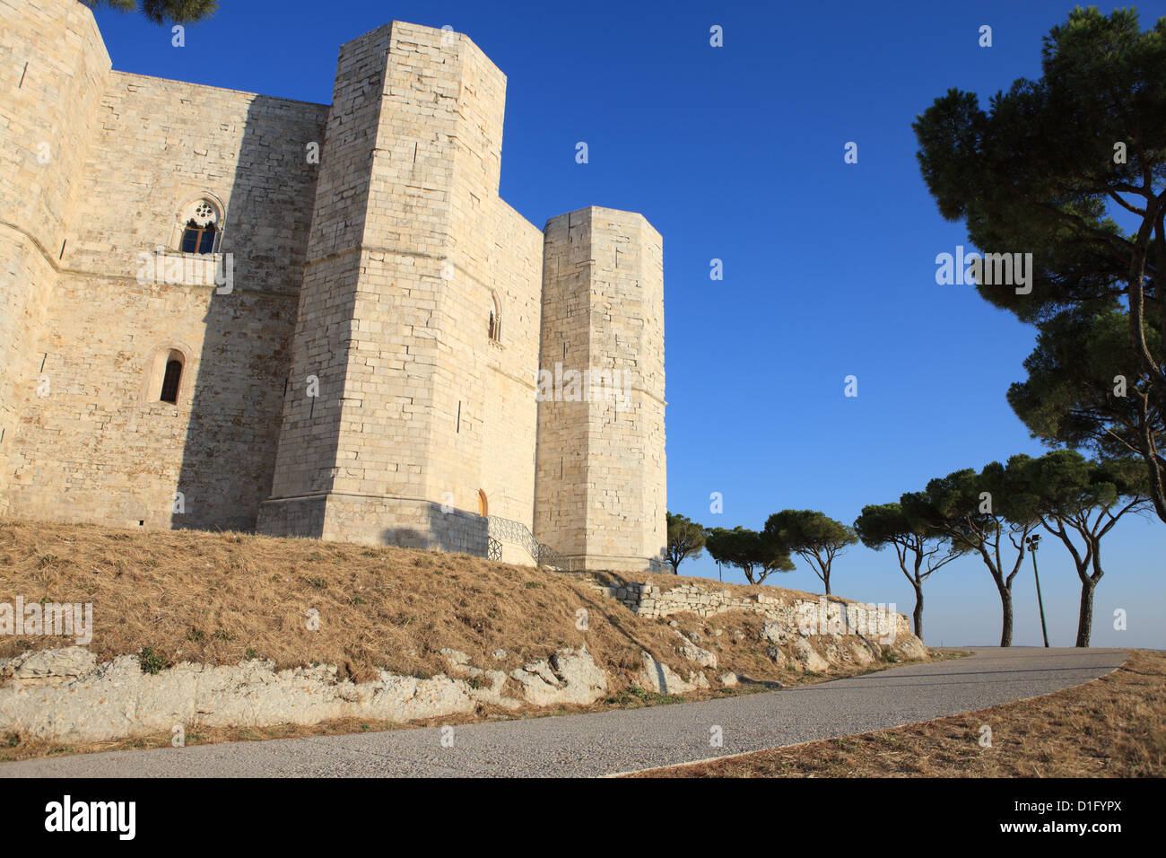 Castel Del Monte (Federico II Schloss), UNESCO World Heritage Site, Apulien, Italien, Europa Stockfoto