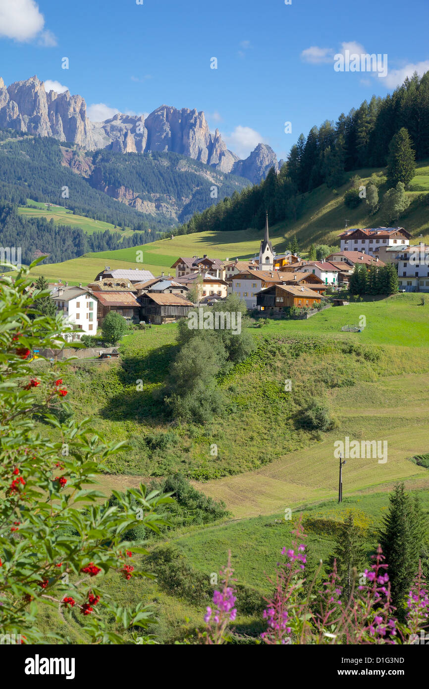 Moena, Fassatal, Trento Provinz Trentino-Alto Adige/Südtirol, Dolomiten, Italien, Europa Stockfoto