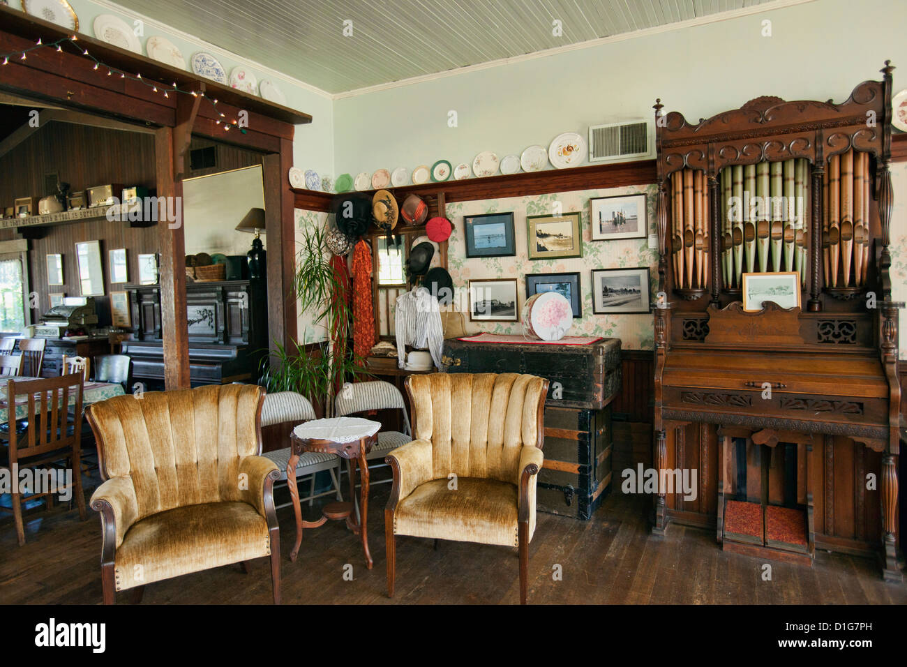 Tokeland Hotel und Resort, Tokeland, Washington Stockfoto