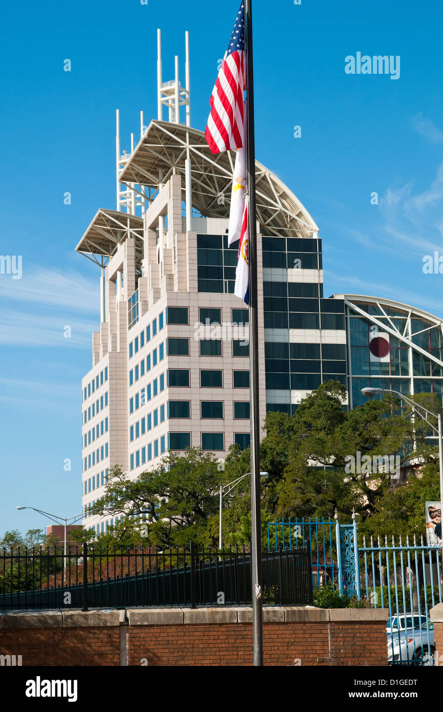 Sitz der Regierung für die Stadt und die Grafschaft. Mobile, Alabama, USA, Nordamerika Stockfoto