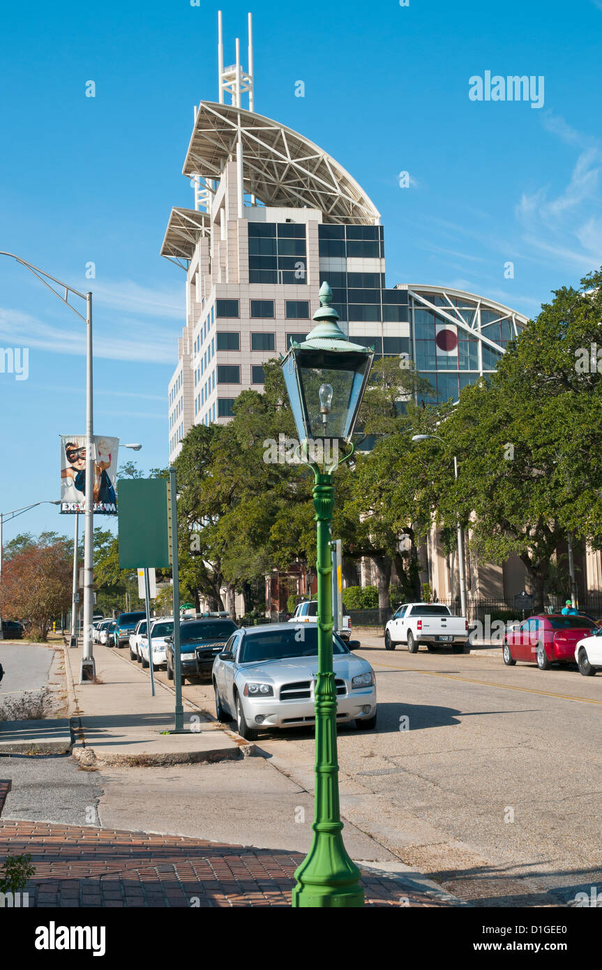 Regierung Plaza, Sitz der Regierung für die Stadt und den Landkreis. Mobile, Alabama, USA, Nordamerika Stockfoto