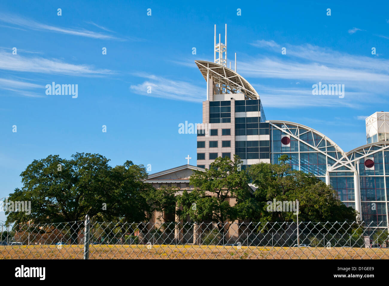 Regierung Plaza, Sitz der Regierung für die Stadt und die Grafschaft. Mobile, Alabama, USA, Nordamerika Stockfoto