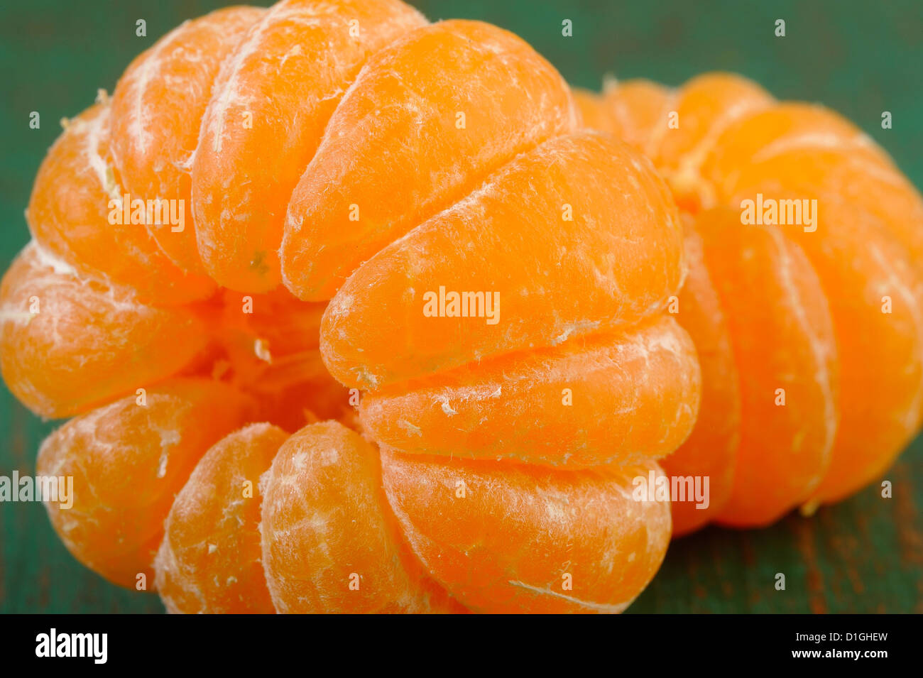 Süße frische Mandarinen Stockfoto