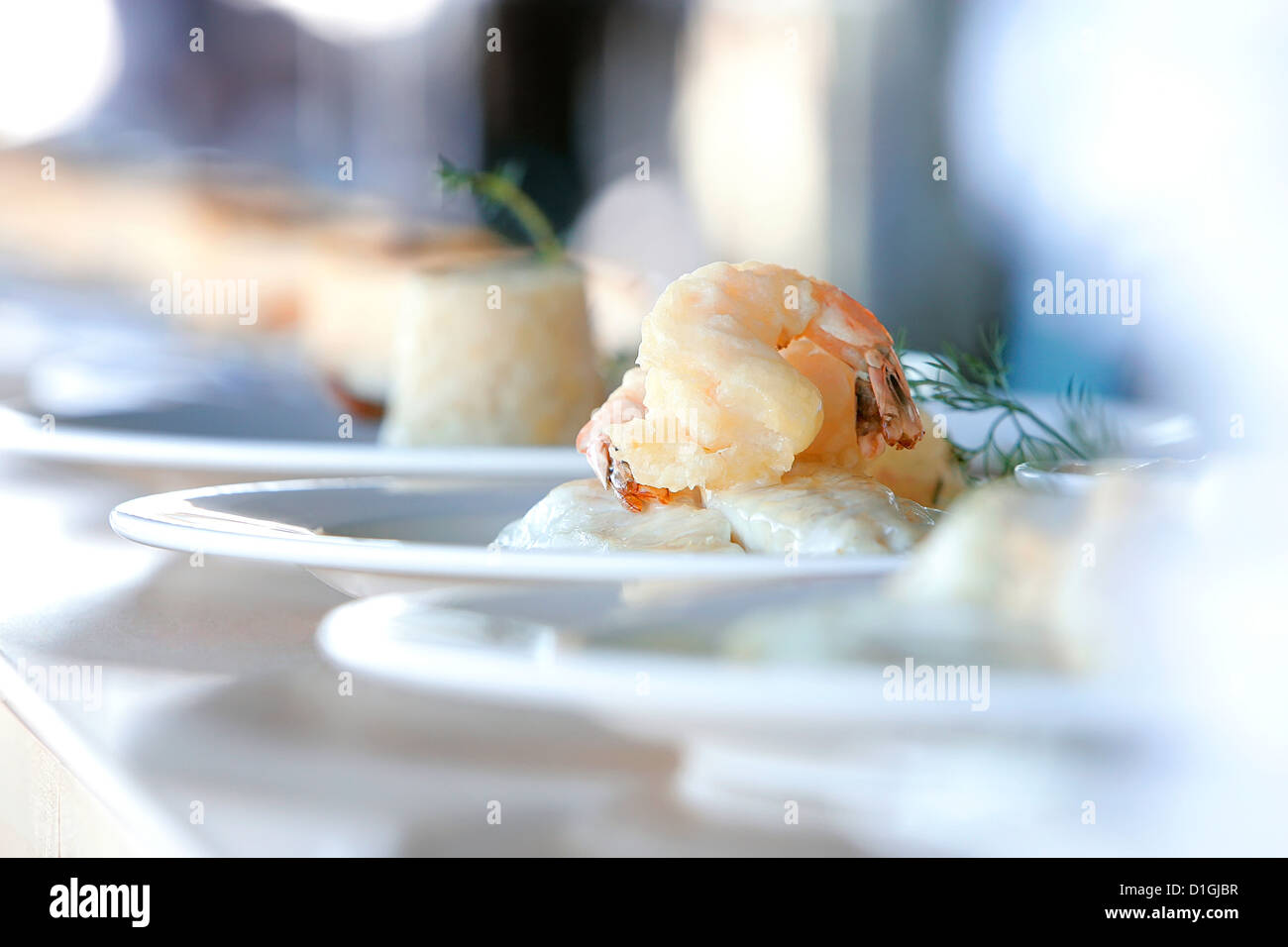 Garnelen Vorspeise Stockfoto, Bild: 52611435 - Alamy