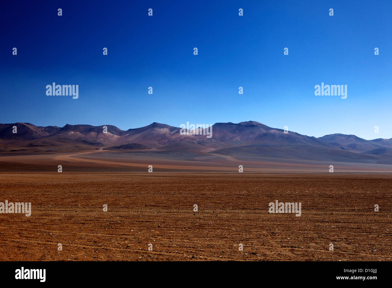 Wüste in Avaroa Anden Fauna National Reserve, Bolivien, Südamerika Stockfoto