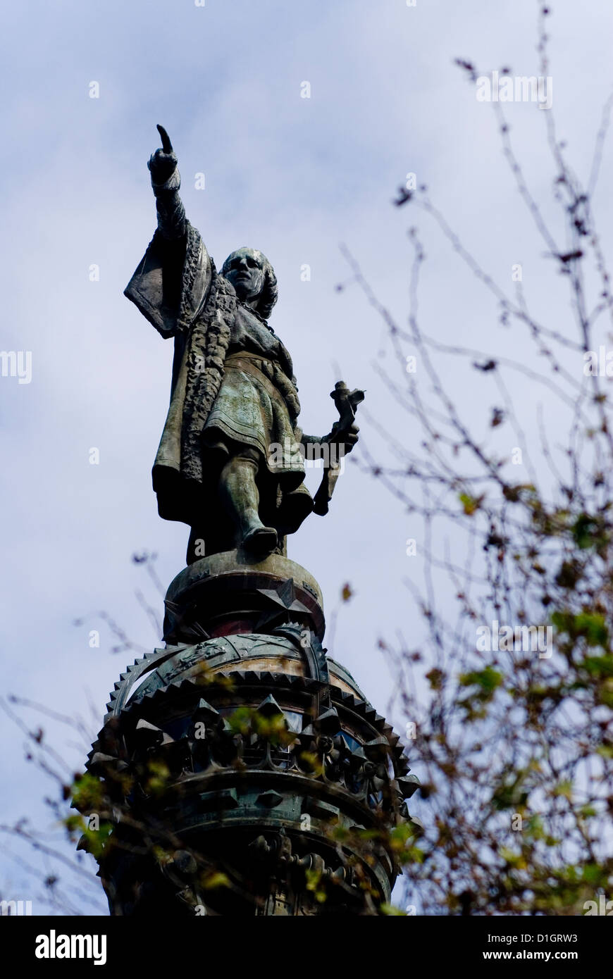 Detail Christopher Columbus-Denkmal, Barcelona. Spanien-Foto: © Rosmi Duaso Stockfoto