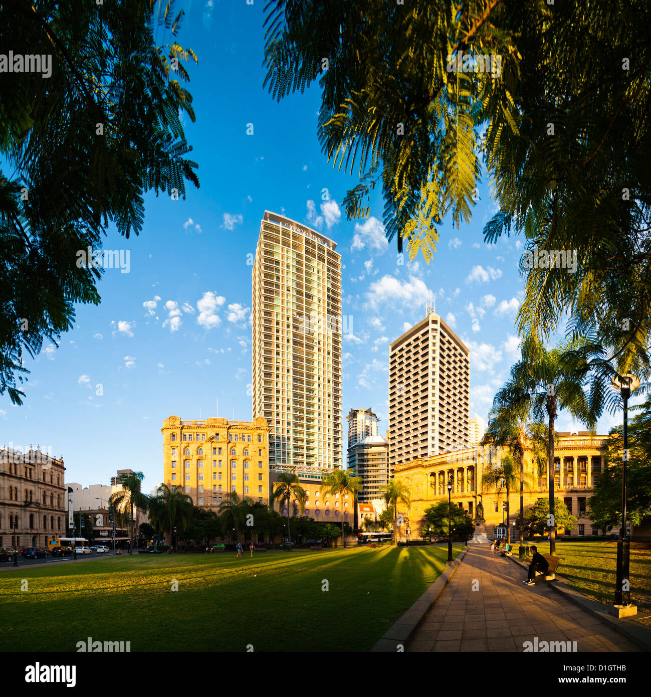 Treasury Casino Gebäude im Stadtzentrum von Brisbane, Brisbane, Queensland, Australien, Pazifik Stockfoto