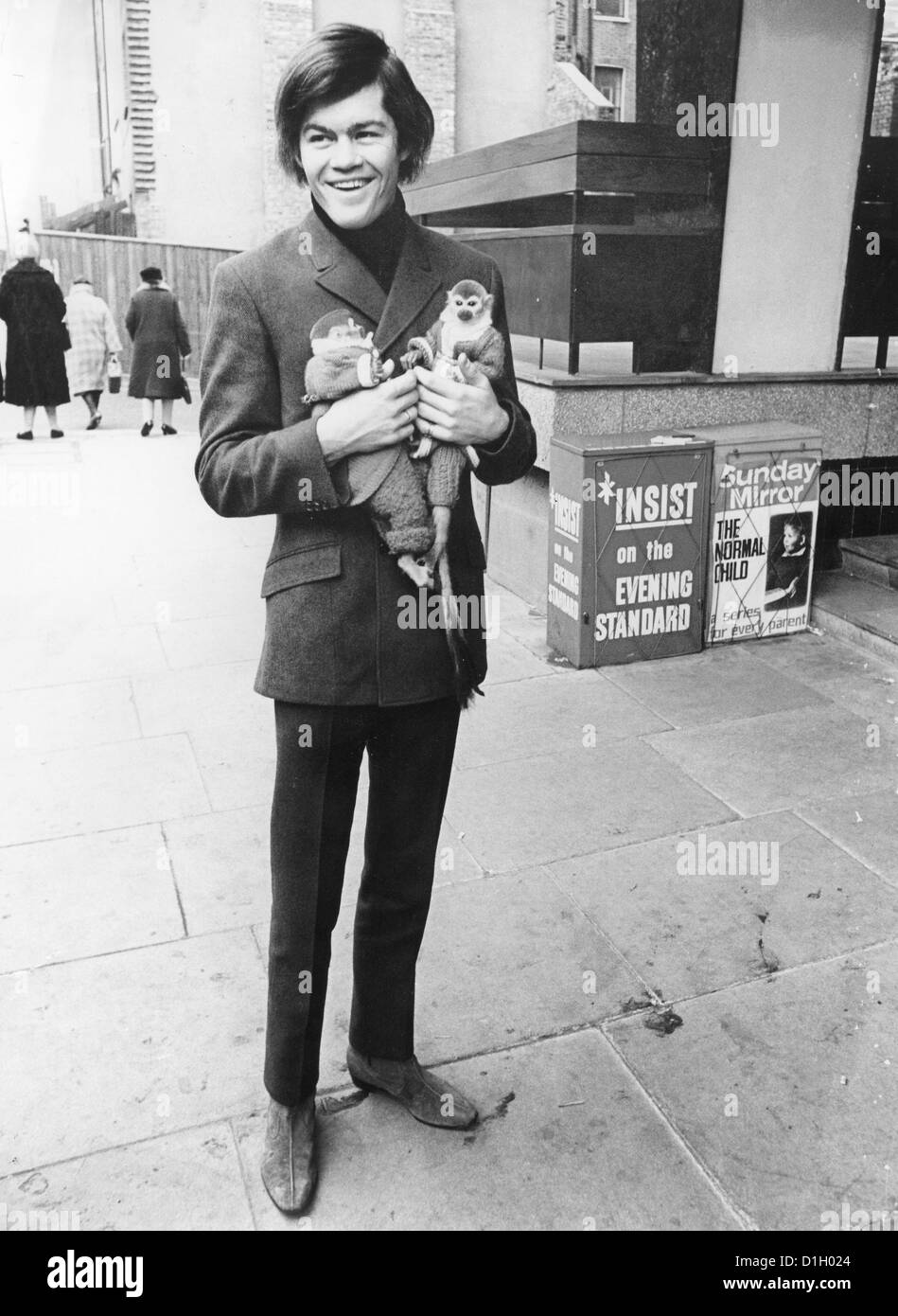 DIE MONKEES Micky Dolenz in London im Jahre 1967 Stockfoto