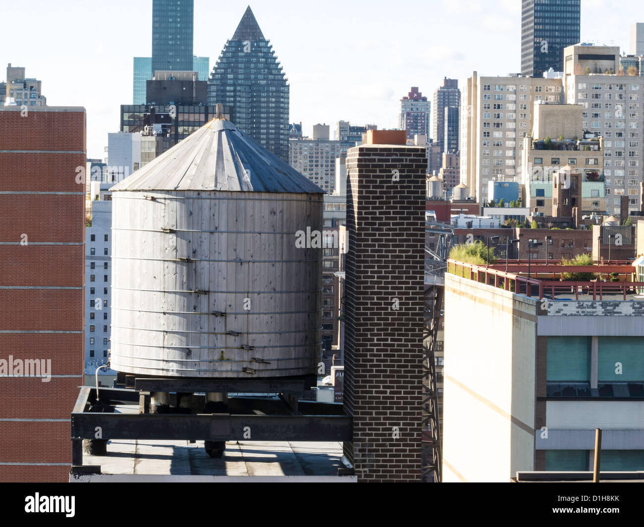 Upper East Side Skyline Vista, New York City, USA Stockfoto