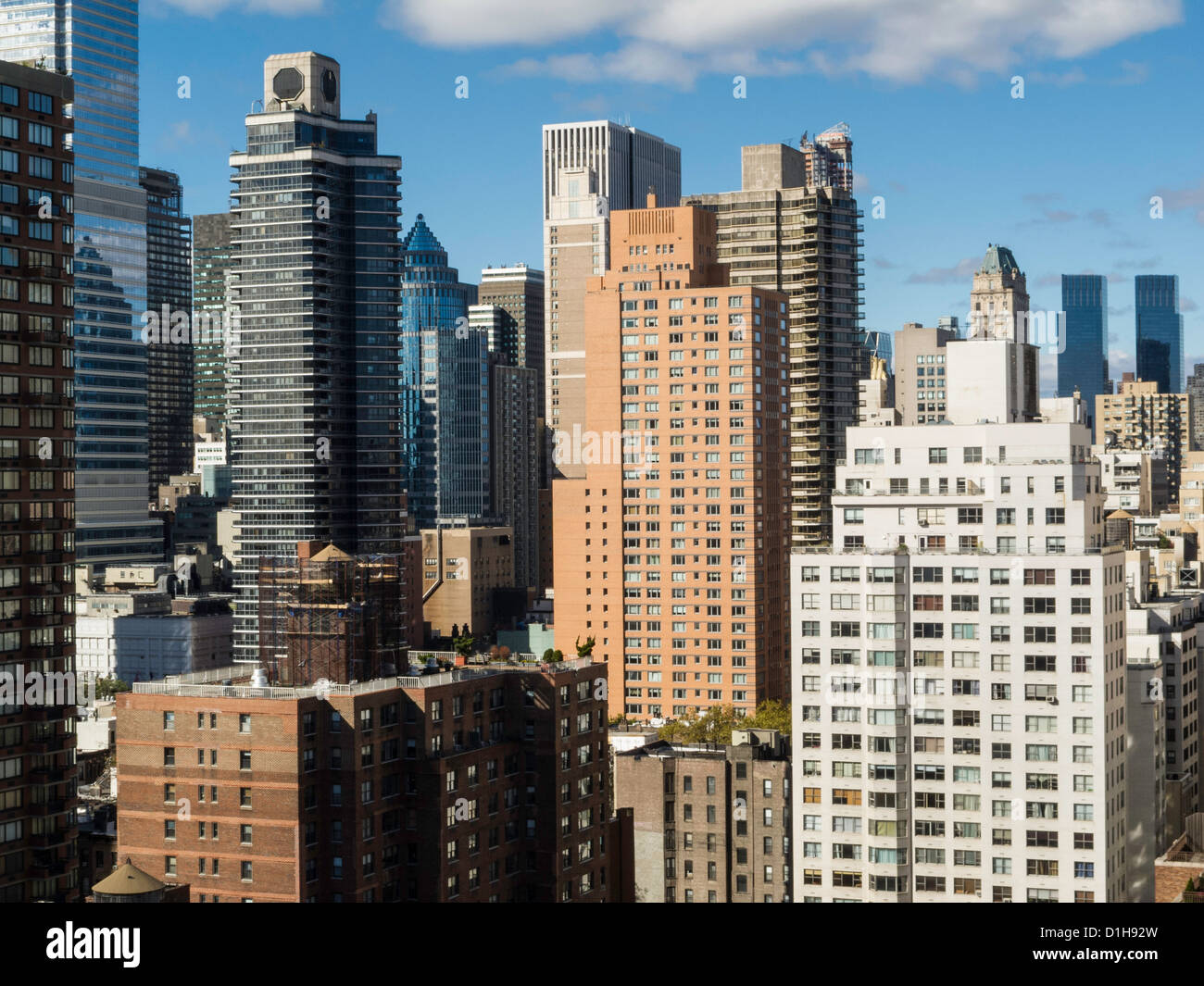 Upper East Side Skyline Vista, New York City, USA Stockfoto