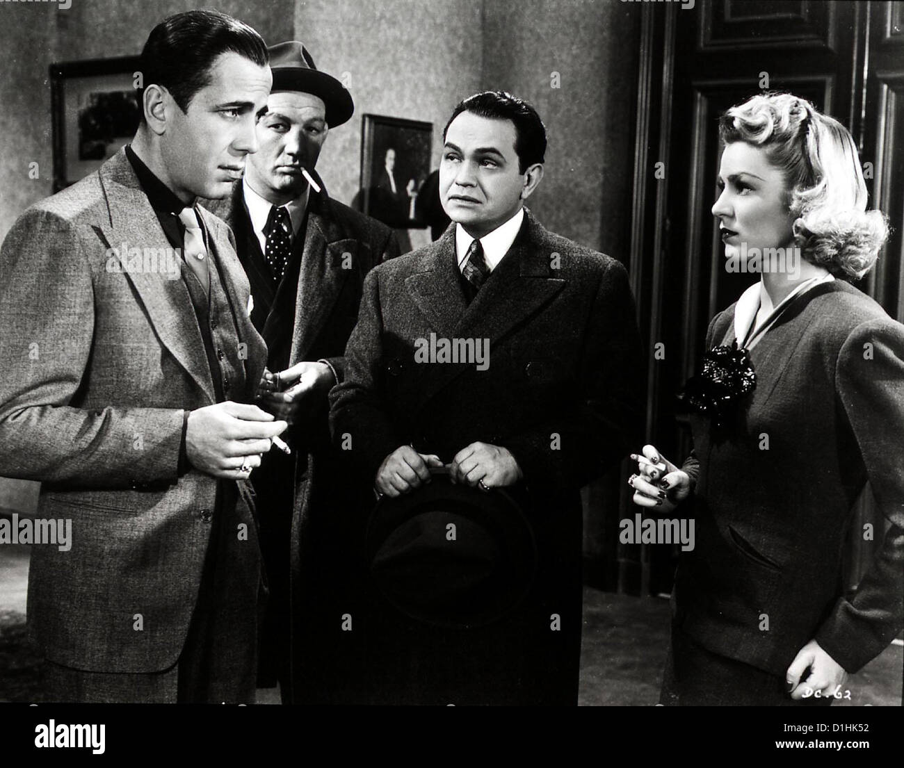 Das untersucht Des Dr. Clitterhouse erstaunlich Arzt Clitterhouse, Humphrey Bogart, Maxie Rosenbloom, z. B. Robinson, Claire Stockfoto