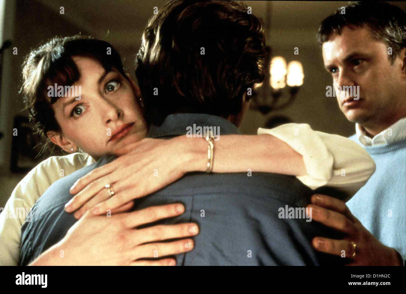 Arlington Road Arlington Road Cheryl Lang (Joan Cusack), Michael Faraday (Jeff Bridges), Oliver Lang (Tim Robbins) *** lokale Stockfoto