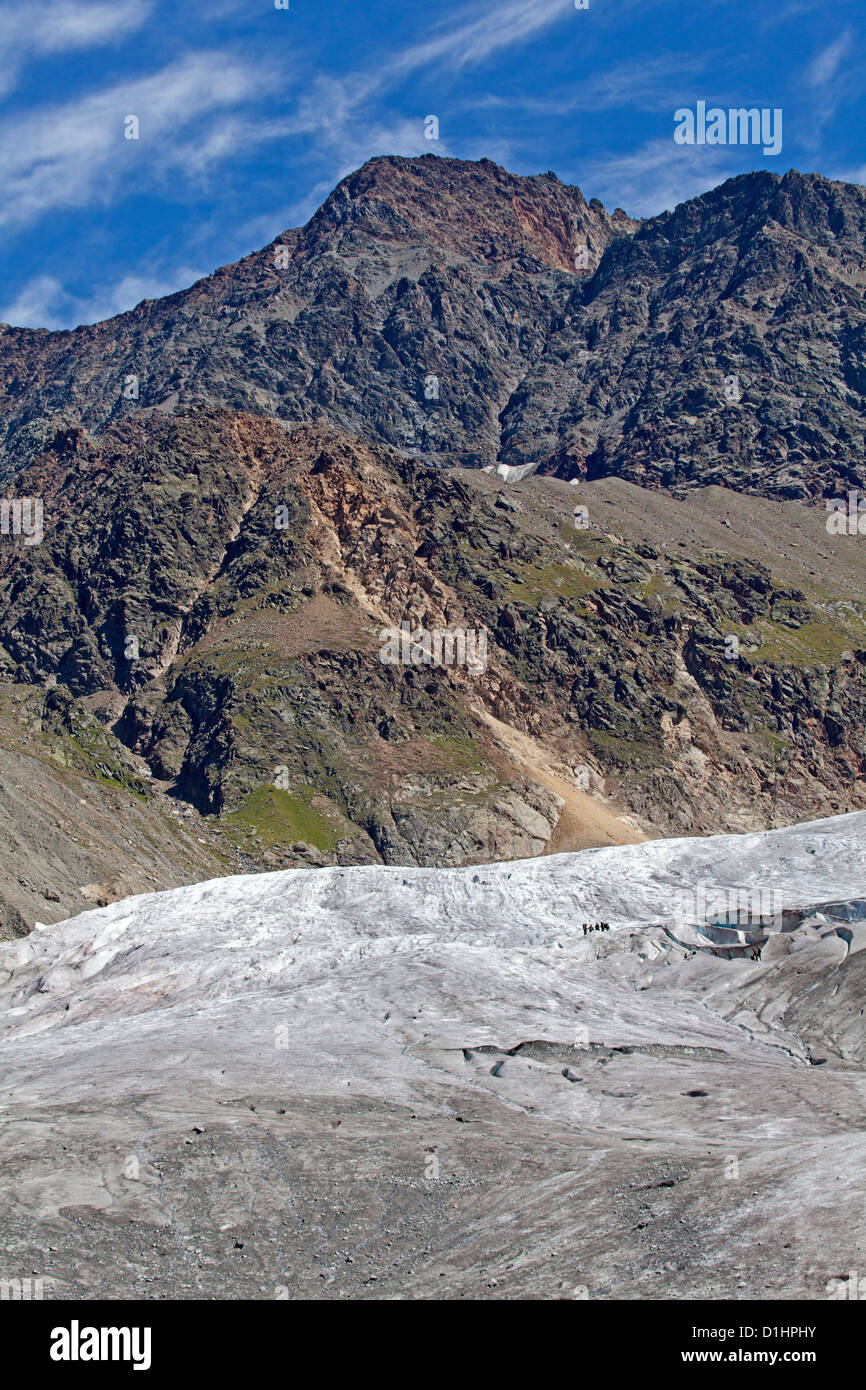 Kaunertaler Gletscher, Österreich Stockfoto