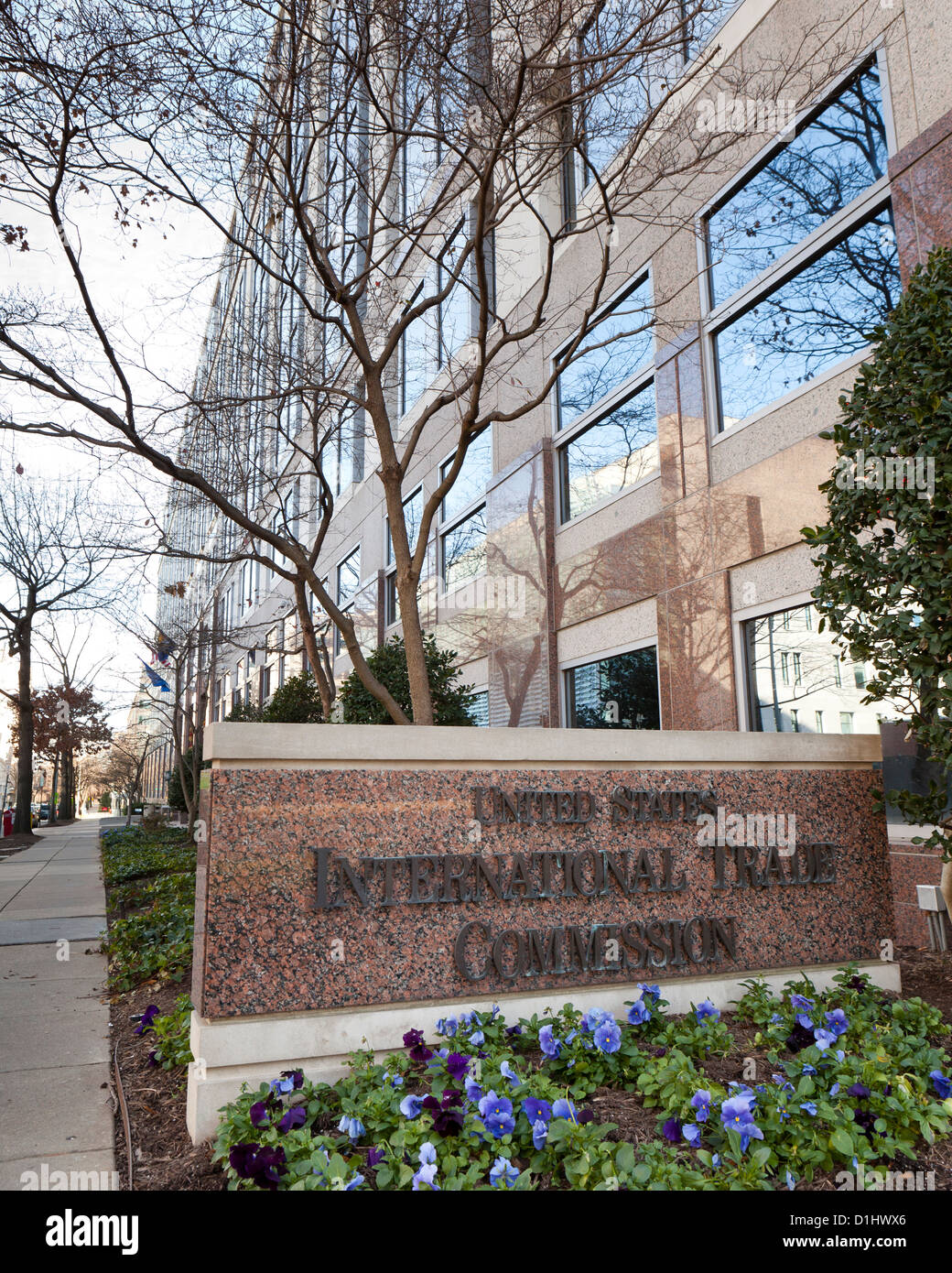 Die International Trade Commission Gebäude - Washington, DC Stockfoto