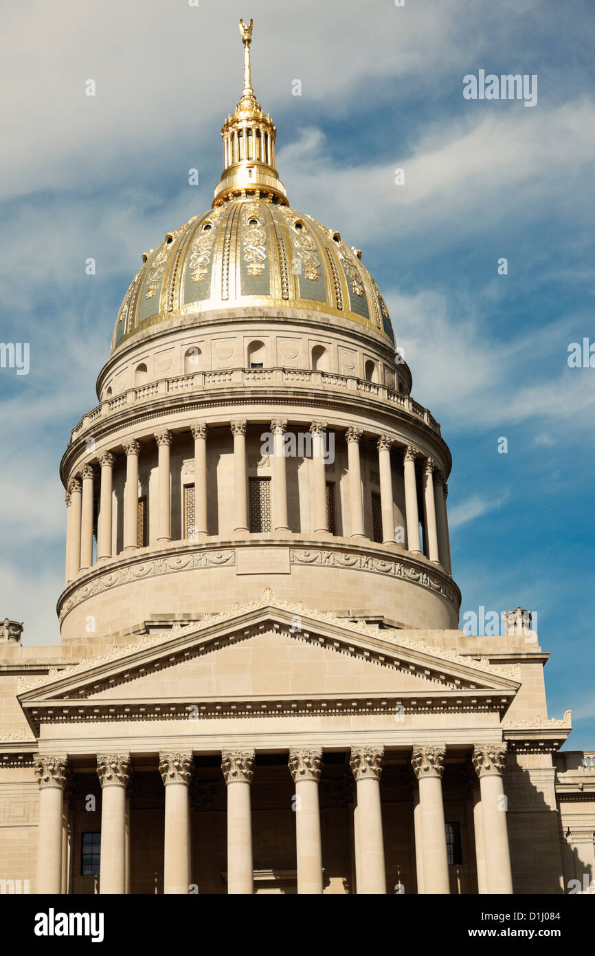 Charleston, West Virginia - State Capitol Building Stockfoto