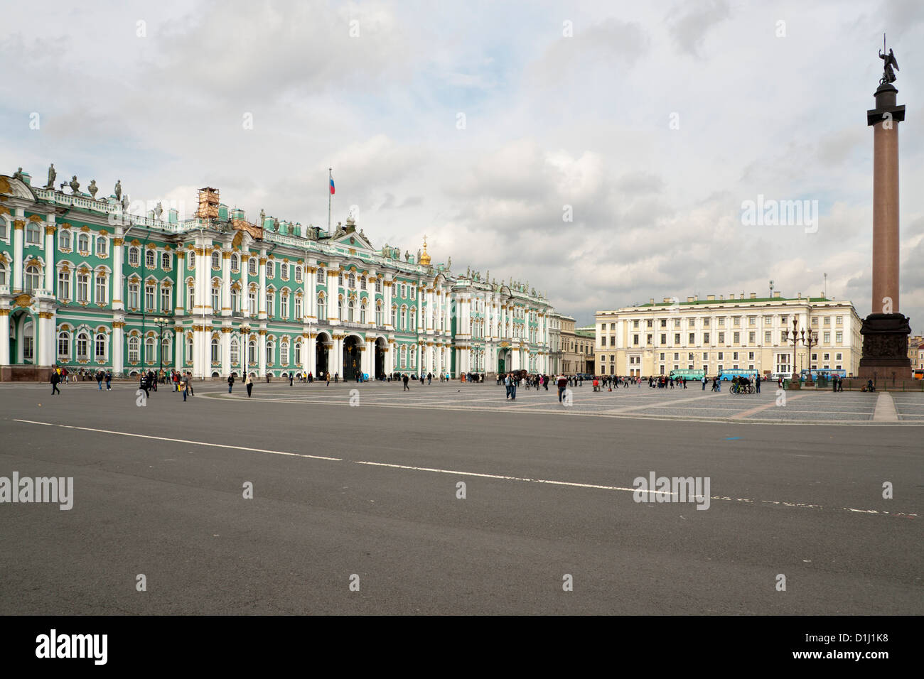 Die Eremitage in Sankt Petersburg, Russland. Stockfoto