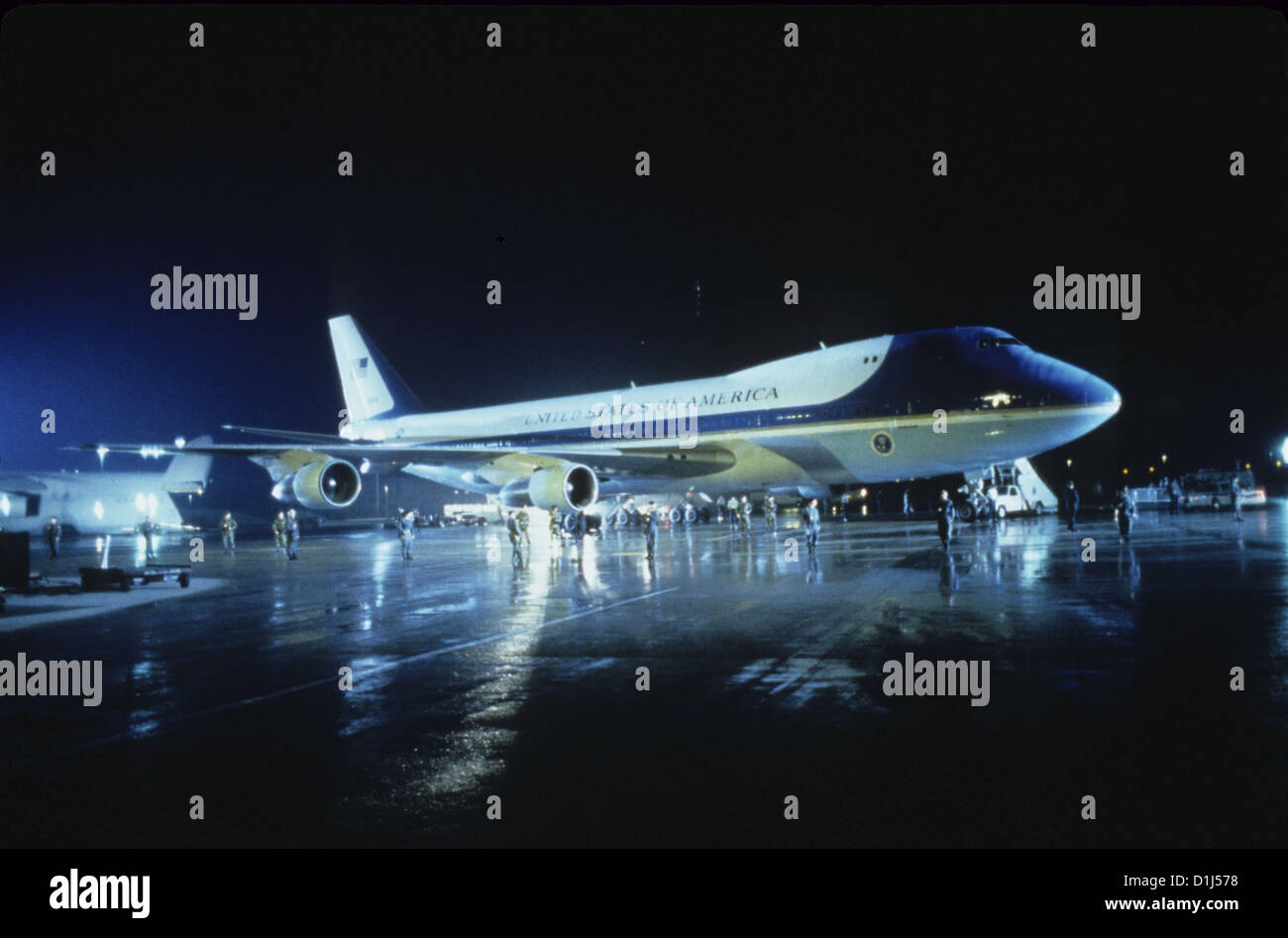 Air Force One Luftwaffe ein Szenenbild IFTN/Buena Vista Stockfoto