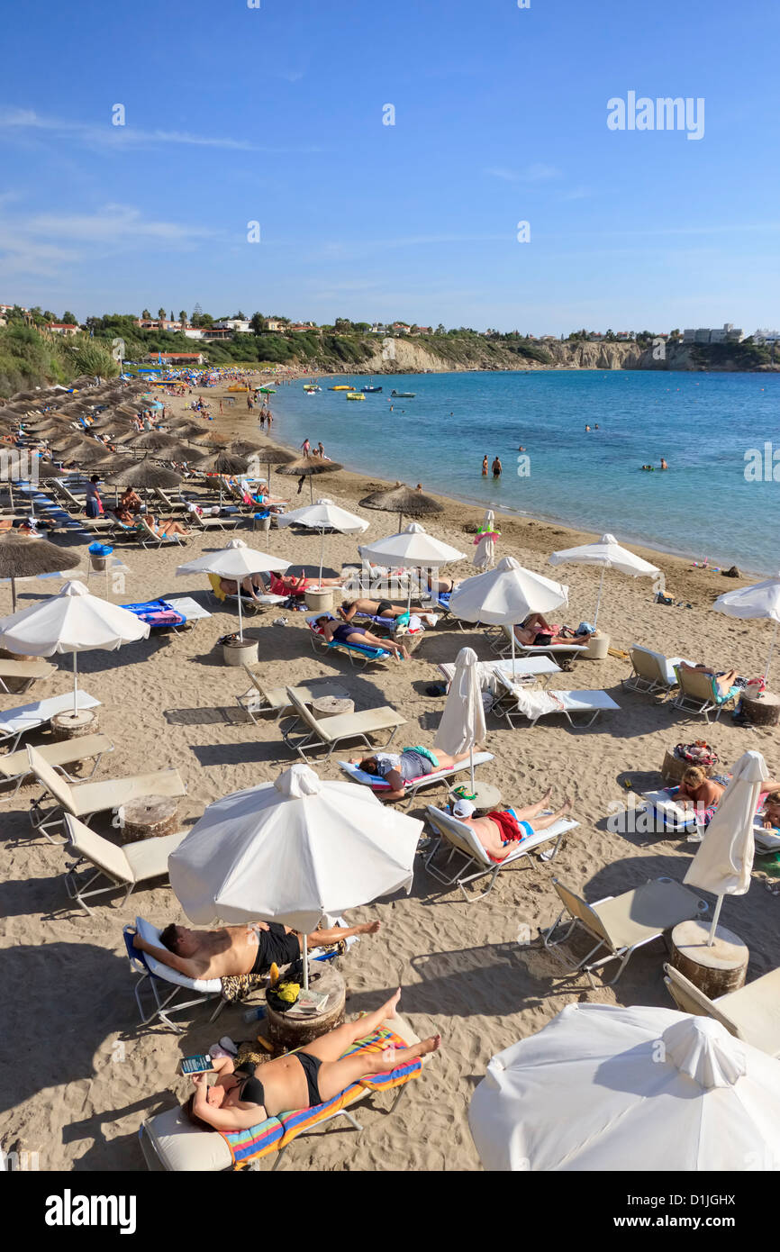 Coral Bay Beach, Paphos, Zypern Stockfoto