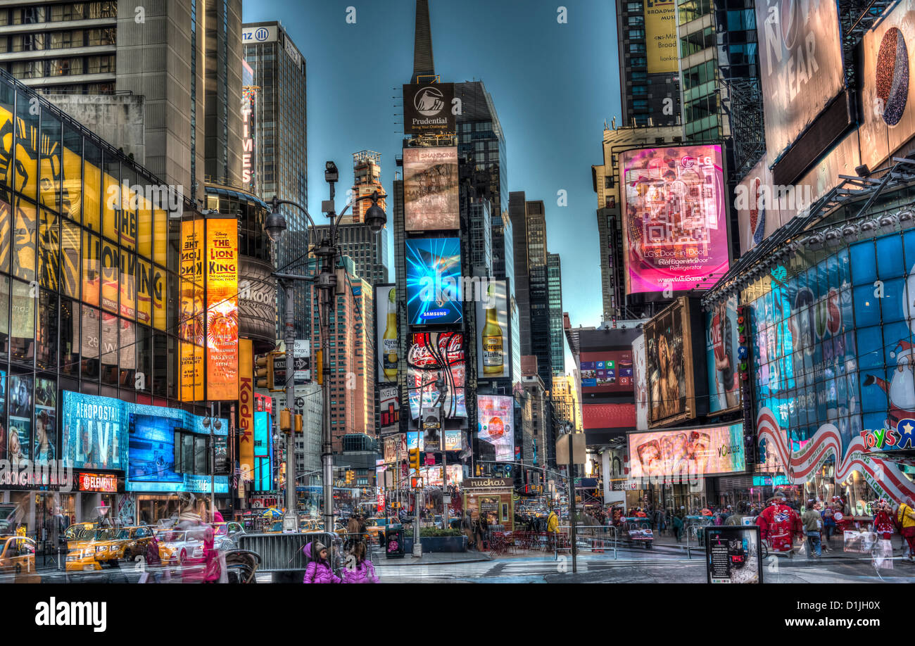 Times Square New York City Stockfoto