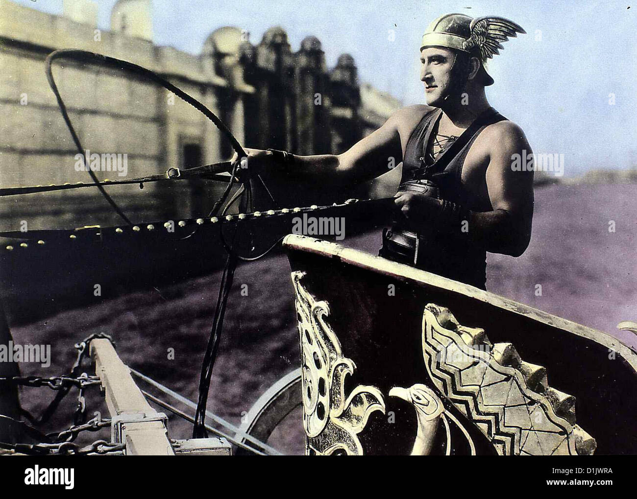 Ben Hur Ben Hur Francis X. Bushman Bei Einem Moerderischen Wagenrennen