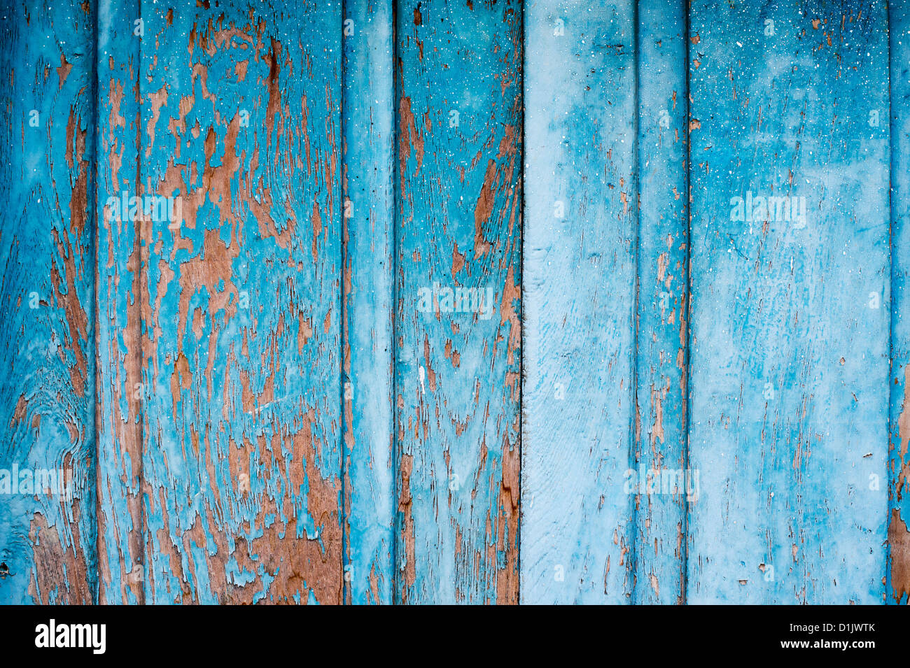 Alte bemalte hölzerne Tür Textur. Indien Stockfoto