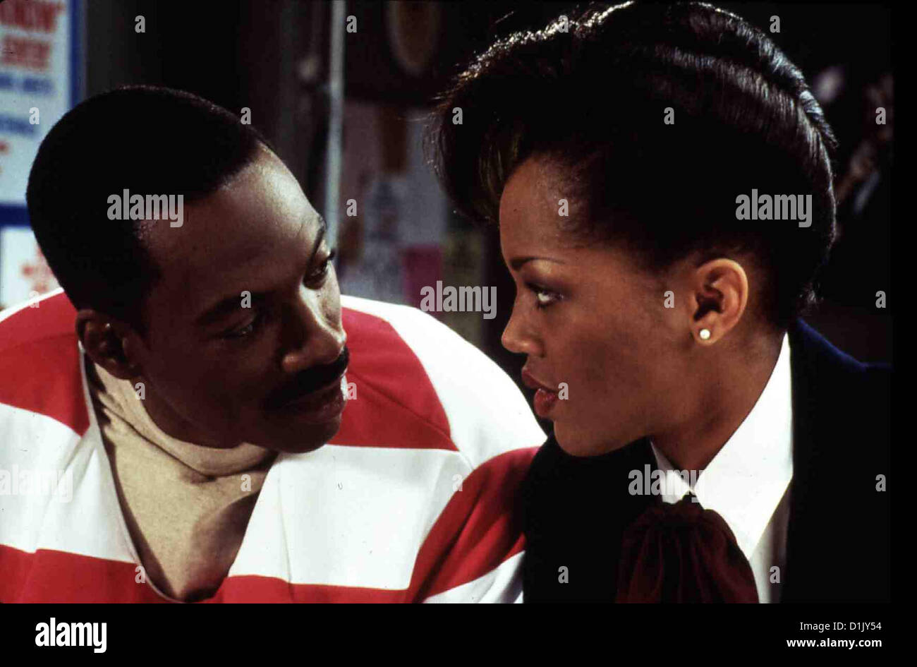 Beverly Hills Cop Iii Beverly Hills Cop Iii Eddie Murphy, Theresa Randle Janice (Theresa Randle) Unterstuetzt Axel Foley Stockfoto