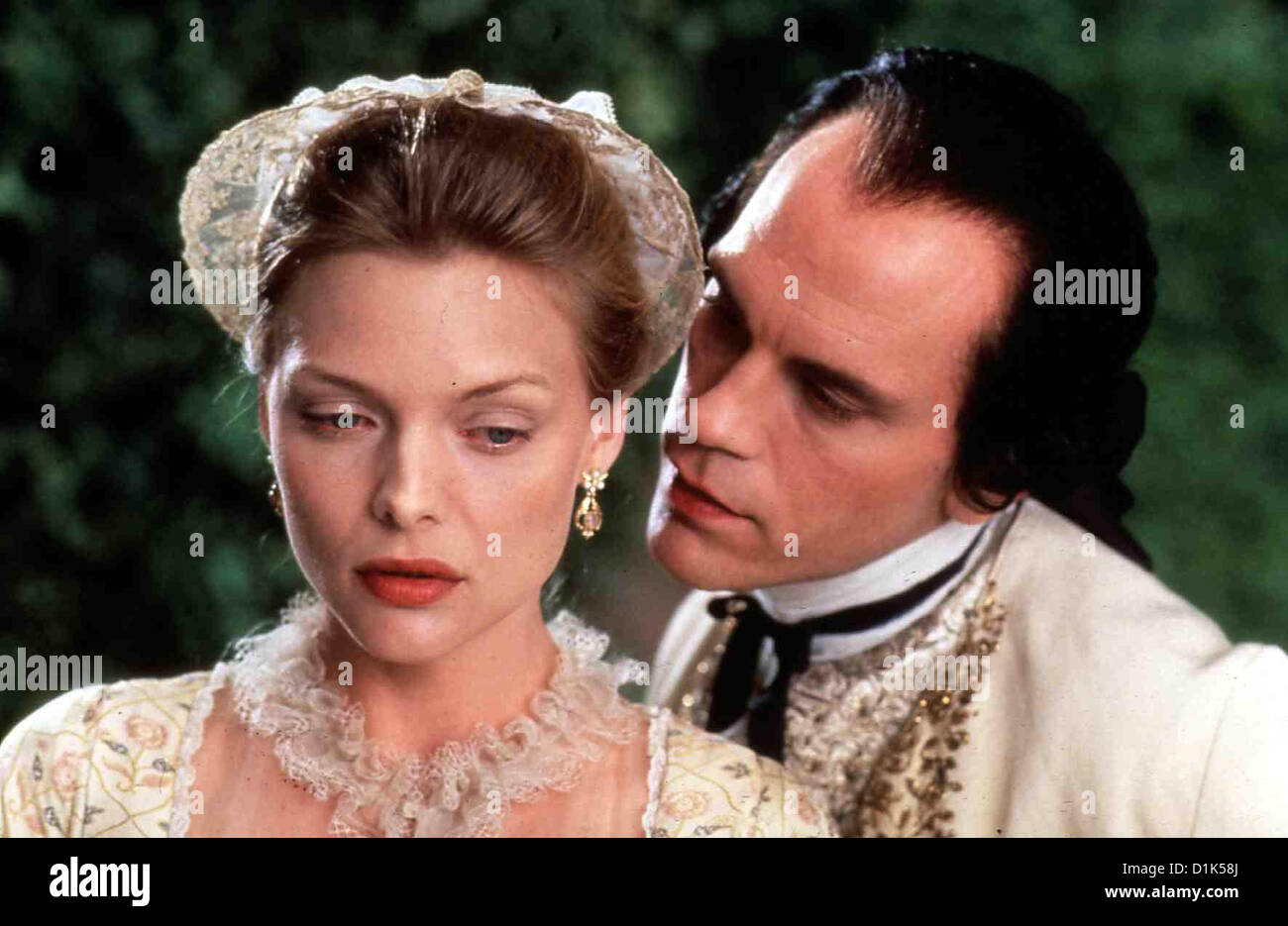 Gefaehrliche Liebschaften gefährliche Liebschaften Michelle Pfeiffer, John Malkovich sterben Marquise Verlangt von de Valmont (John Stockfoto