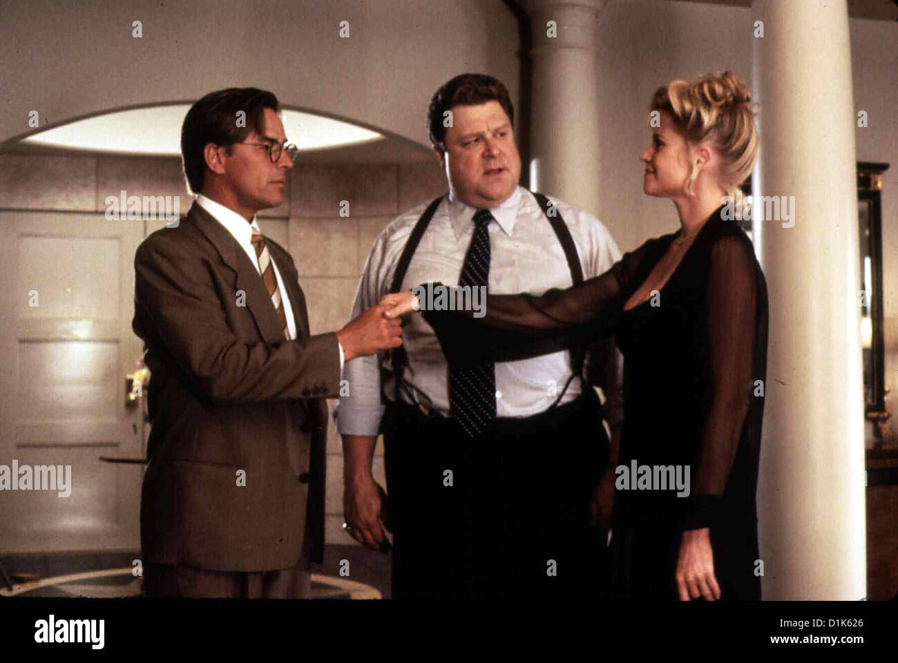 Blondinen Kuesst Man Nicht geboren gestern Don Johnson, John Goodman, Melanie Griffith Bald Merkt Auch Harry (John Goodman, Stockfoto