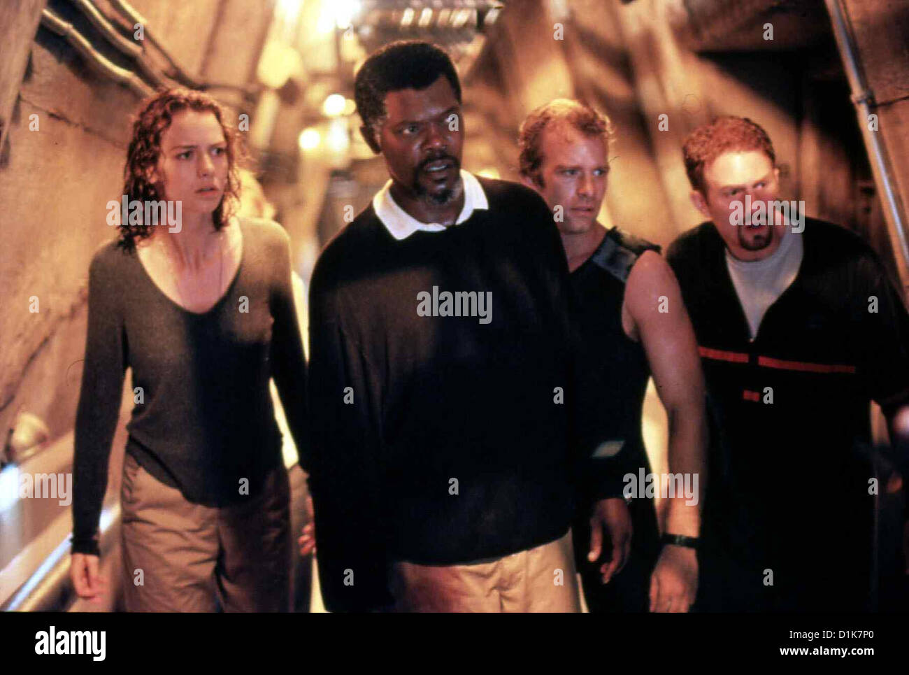 Deep Blue Sea Deep Blue Sea Saffron Burrows, Samuel, Thomas Jane, Michael Rapaport *** lokalen Caption *** 1999 Stockfoto