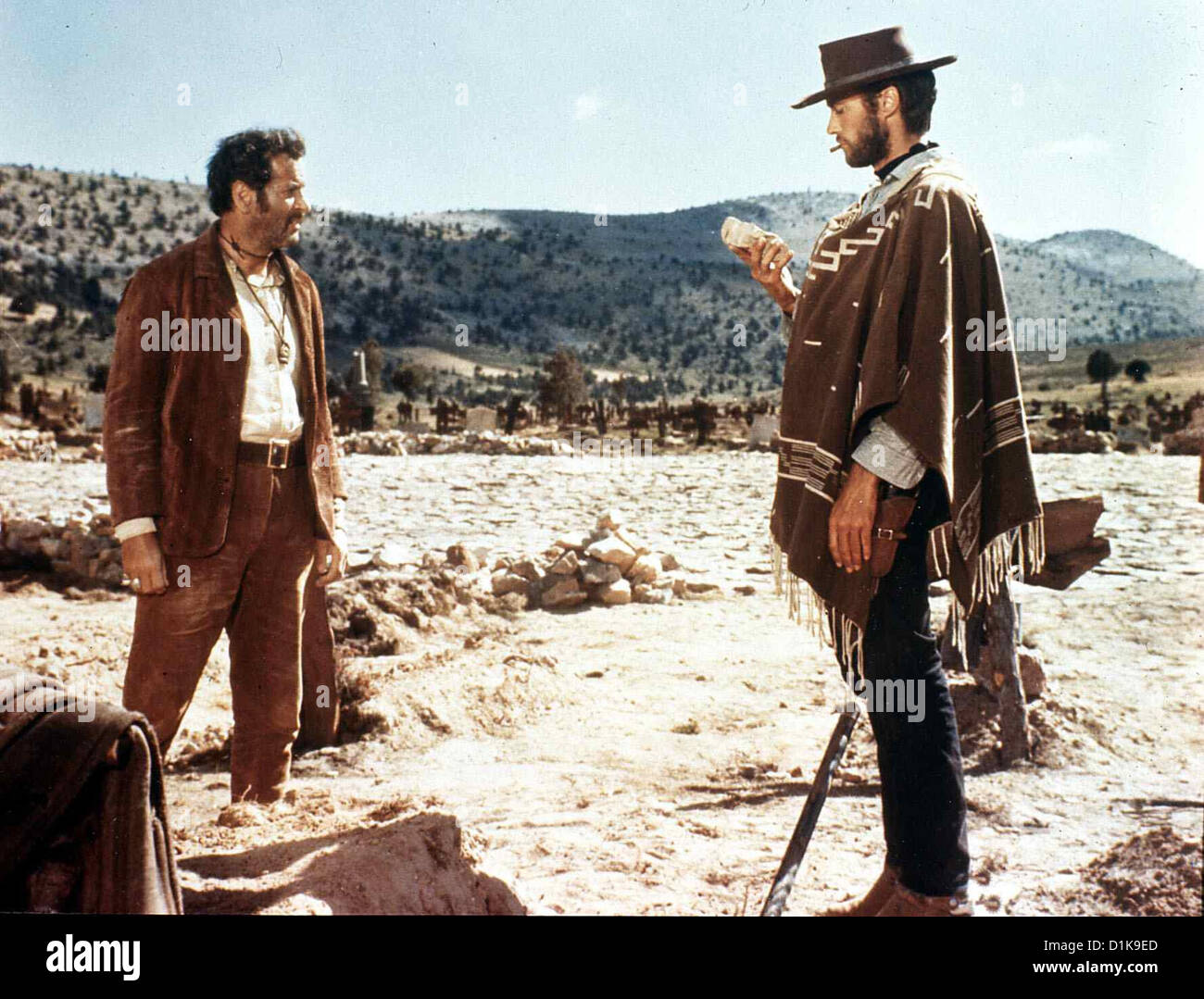 PONCHO Di CLINT EASTWOOD Replica Western