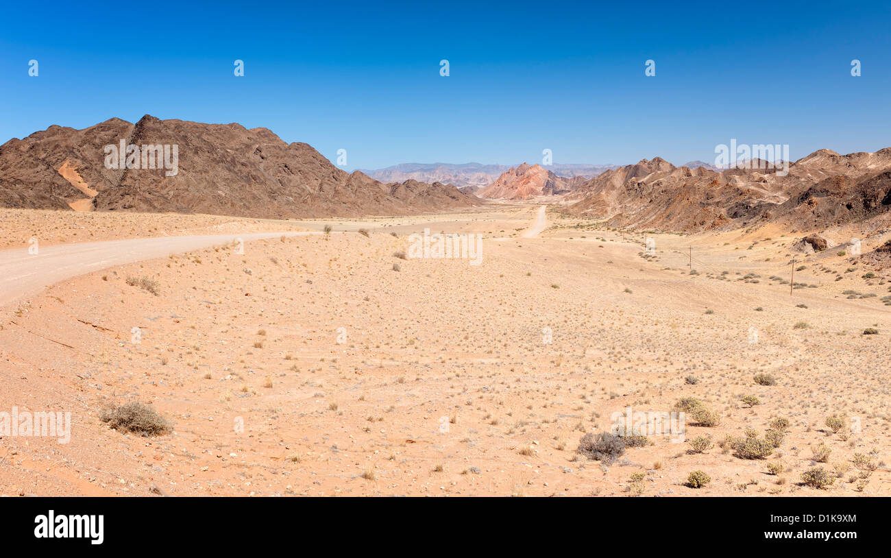 Die öden und unwirtlichen Landschaft der Richtersveld, Südliches Namibia, Afrika Stockfoto