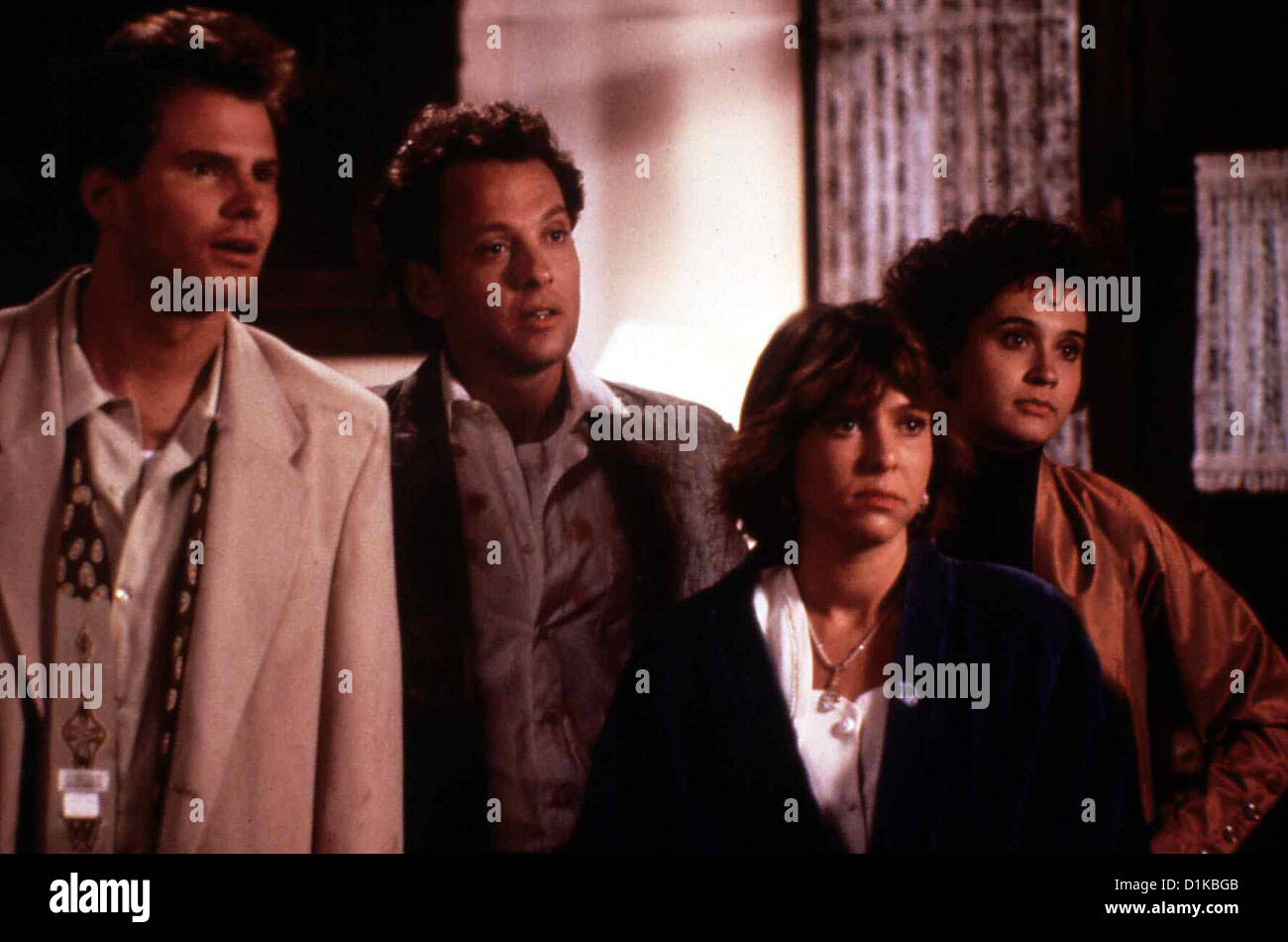 Kinder Der Fotoarbeit Kinder Braut Jack Coleman, Conor O' Farrell, Kristy McNichol, Andrew Anne Bobby Dennis (Jack Coleman, l) Stockfoto