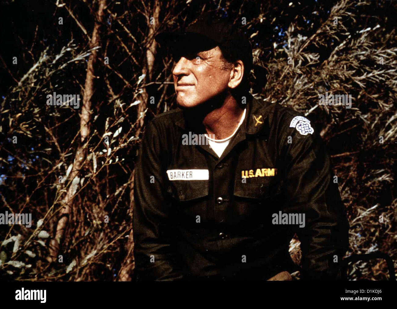 Sterben Sie Letzte Schlacht gehen sagen Spartaner Burt Lancaster Major Asa Barker (Burt Lancaster) Kaempft Seine Letzte Schlacht im Stockfoto