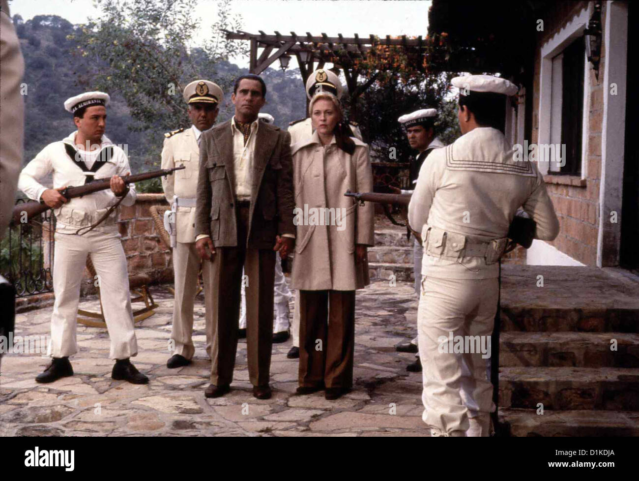 Evita Perón Evita Peron (2) Juan Peron (James Farentino) Und Evita (Faye Dunaway) *** lokalen Caption *** 1980 PAR clips 07/96 Stockfoto