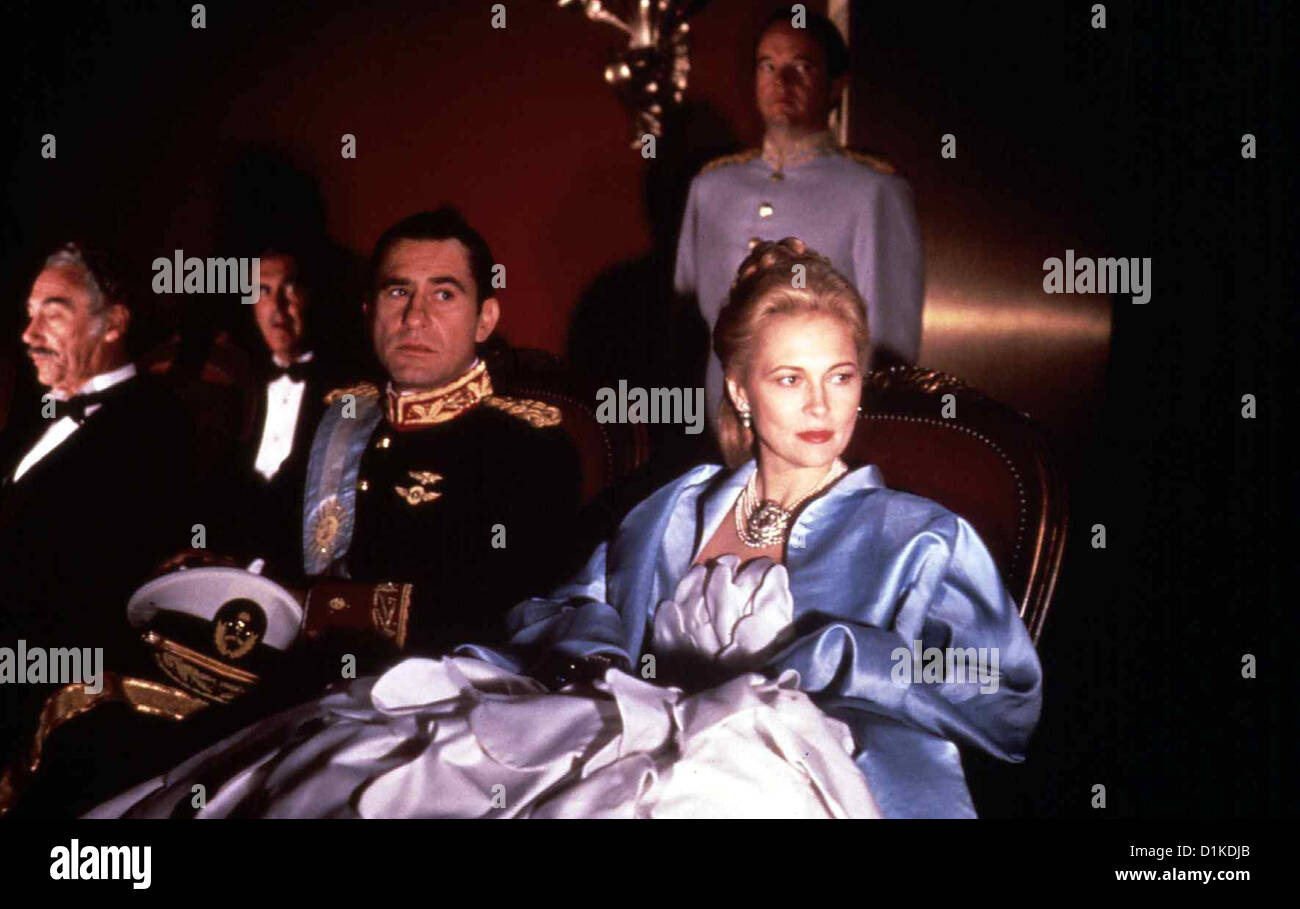 Evita Perón Evita Peron (2) Juan Peron (James Farentino) Mit Evita (Faye Dunaway) *** lokalen Caption *** 1980 PAR clips 07/96 Stockfoto