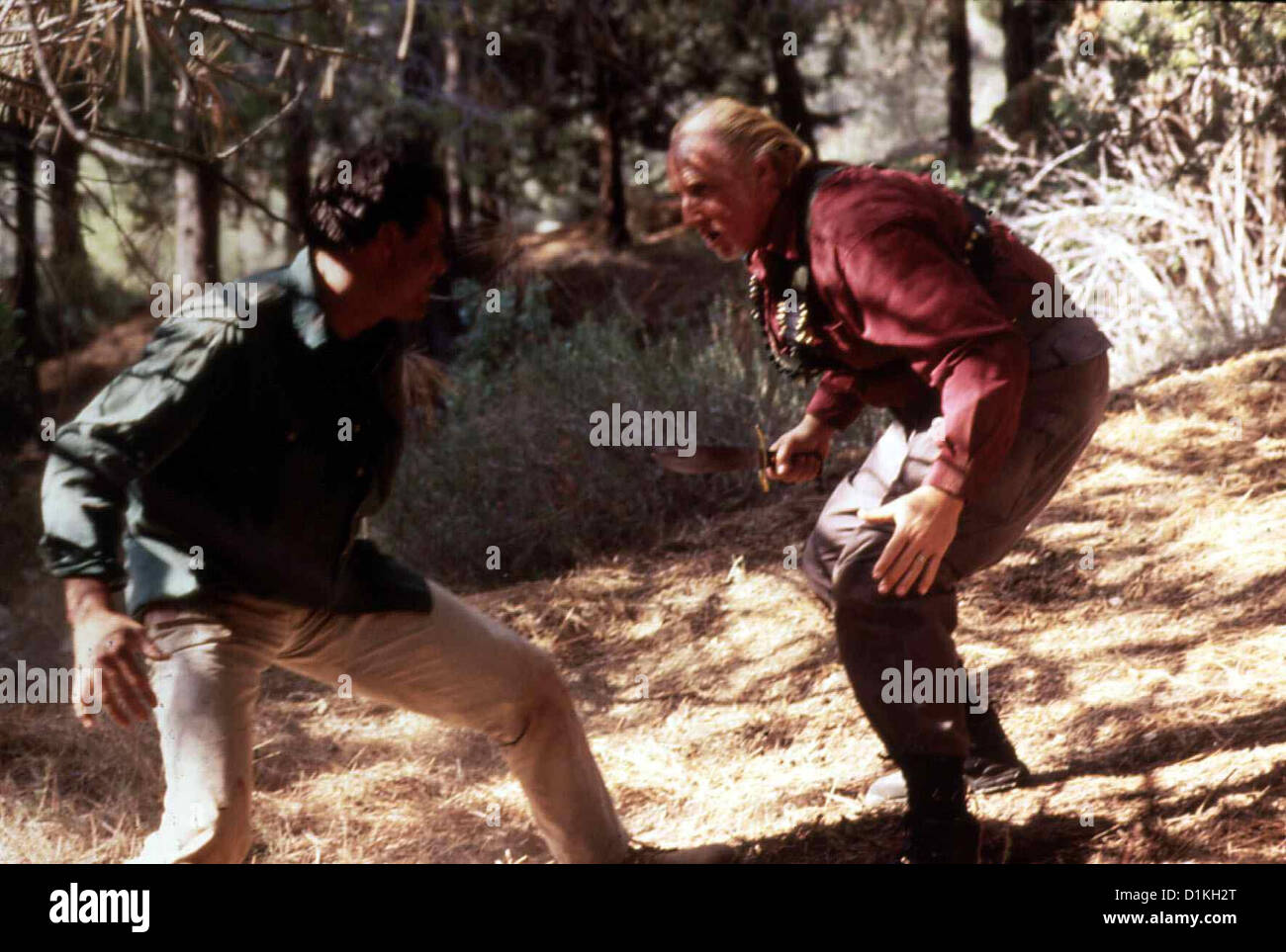 Jagd In Der Gruenen Hoelle Dominion Brad Johnson, Brion James Schliesslich Kann Cliff (Brad Johnson, l) Den Killer (Brion Stockfoto