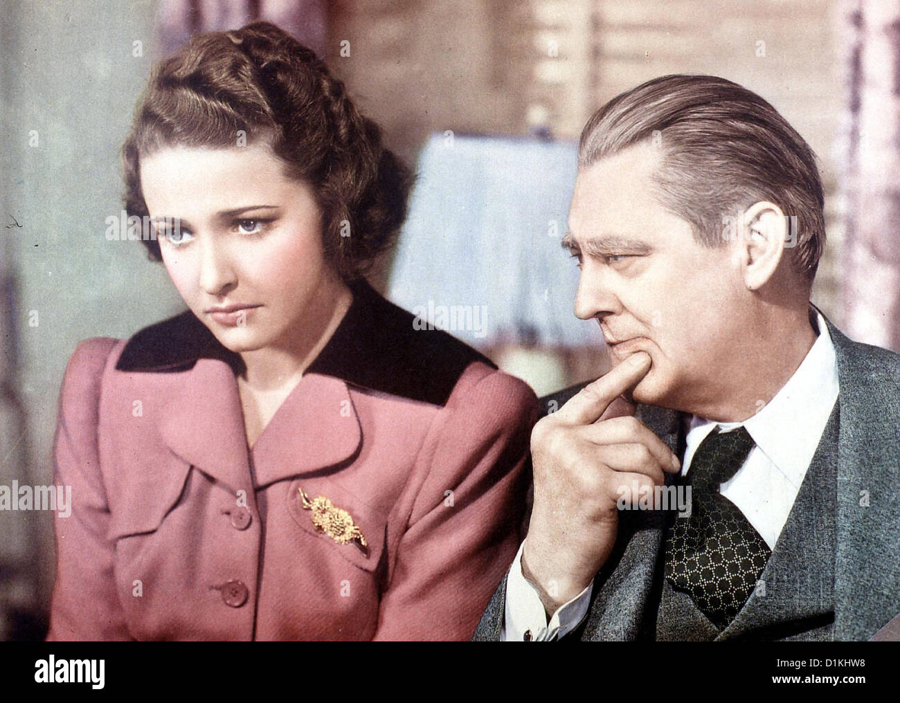 Dr. Kildare: Auf Messers Schneide Dr. Kildare seltsame Fall Mary Barrymore, Laraine Day Doch Dr. Leonard Gillespie (Lionel Stockfoto