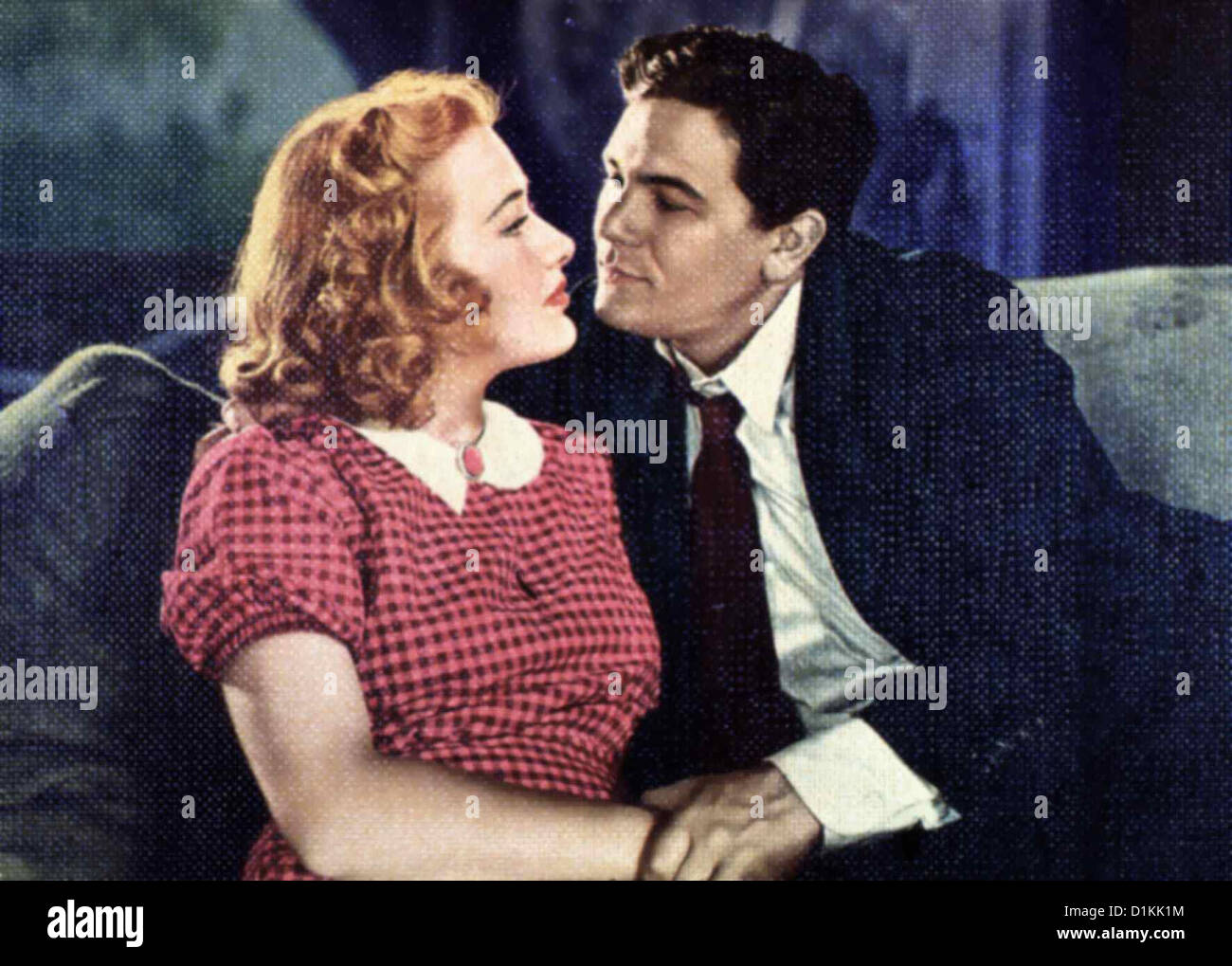 Weg Aus Dem Nichts Staub werden mein Schicksal Priscilla Lane, John Garfield Joe Bell (John Garfield) Muss Unschuldig Eine Haftstrafe Stockfoto